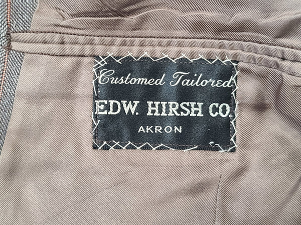 Brown / Tan Suit Jacket and Trousers <br> (44" Chest, 36" Waist)