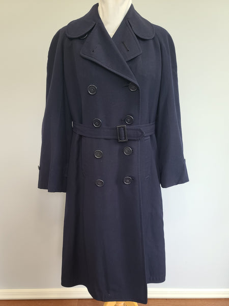 WAVES Overcoat with Liner Named <br> (43" Bust & Waist)