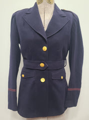 Early War Blue Army Nurse Jacket <br> (B-35" W-28")
