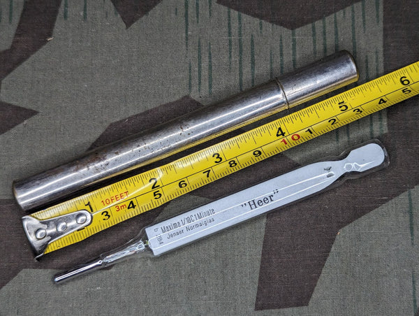 Wehrmacht Thermometer in Tube