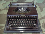 1941 Bakelite Olympia-Plana Dutch Occupation Typewriter Amsterdam
