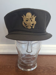 WWII ANC Army Nurse Women's Uniform OD Service Hat (Size 23)