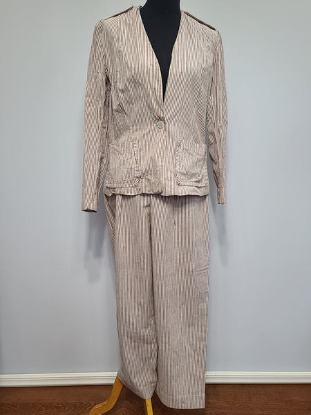 WWII ANC US Army Nurse Seersucker Women's Uniform Trousers & Jacket