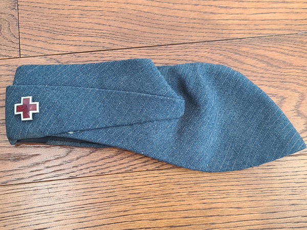 American Red Cross Garrison Cap (Overseas Hat worn with Military Welfare and Clubmobile)