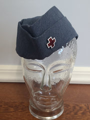 American Red Cross Garrison Cap (Overseas Hat worn with Military Welfare and Clubmobile)