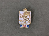 British War Relief Society Pin "Dieu et mon Droit"