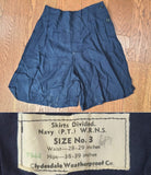 WWII British Women's W.R.N.S. PT Skirt Shorts 1944 