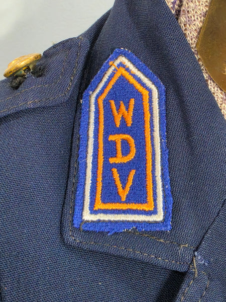 Citizens Defense Corps Women's Defense Volunteer Uniform (Jacket, Skirt & Hat) <br> (B-35" W-24" H-32")