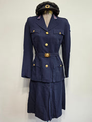 Citizens Defense Corps Women's Defense Volunteer Uniform (Jacket, Skirt & Hat) <br> (B-35" W-24" H-32")