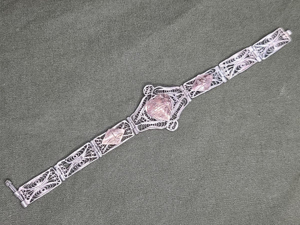 Filigree Sweetheart Bracelet from Egypt / North Africa