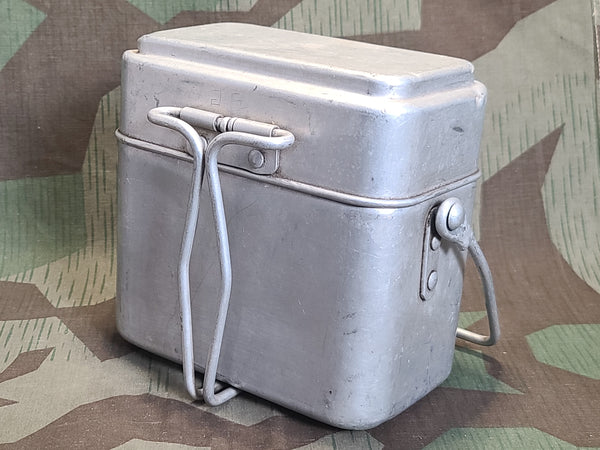 WWII French Mess Kit 1939 MMT Tournus Used by German Wehrmacht Soldiers