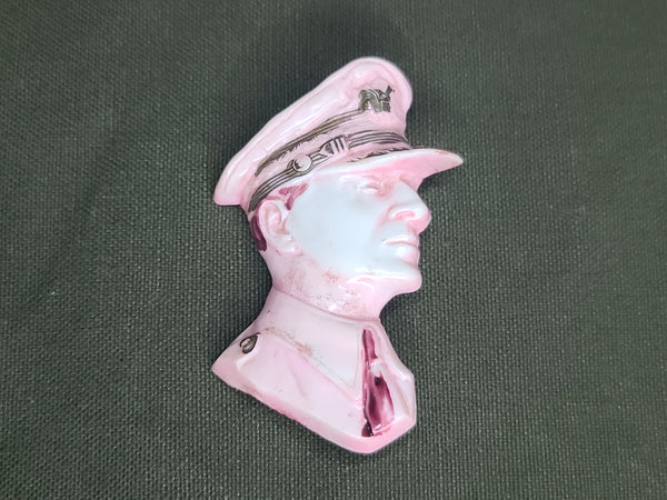 General Douglas MacArthur Celluloid Pin