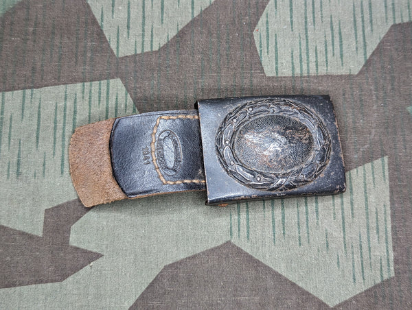 1941 De-Nazified Steel Luftwaffe Belt Buckle