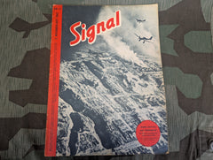 2 November 1942 Signal in German No. 22 Afrika Korps Werkstatt Stalingrad