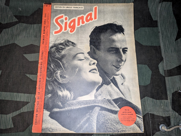 April 1941 Signal Magazine in French No. 7