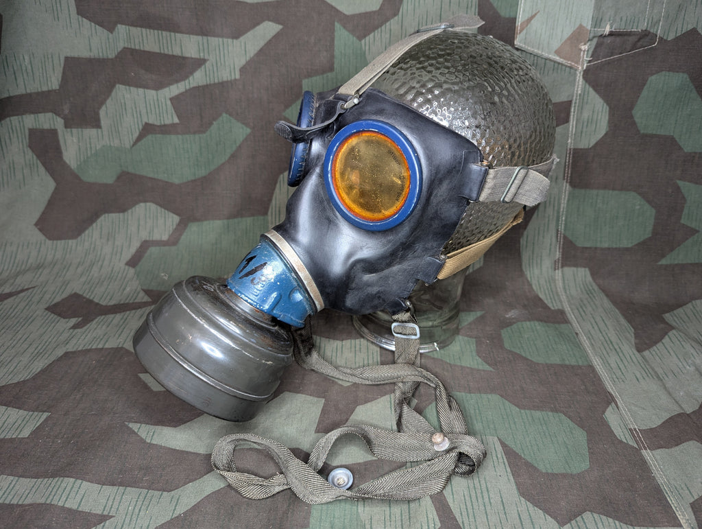 Basic Gm38 Black Rubber Gas Mask ebd Size 2 GM38 Magnetic