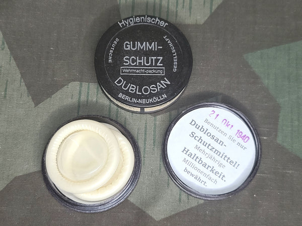 Repro Bakelite Condom Container Dublosan