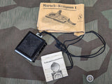 D.R.P. Marsch Kompass Compass with Lanyard, Bag, Instructions