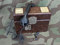SABA 1940 FF33 Field Phone WORKING