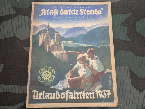 NS Gemeinschaft Kraft durch Freude Urlaubsfahrten 1937 Gau Sachsen