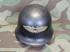 WWII German Luftschutz Helmet Shell