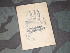Lustig ist das Landserleben Soldiers Song Book Freiburger Infanterie-Regiment 75
