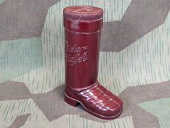 Puder Stiefel Bakelite Boot Powder Container Pudan