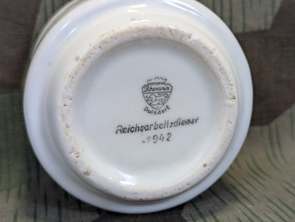 Reichsarbeitsdienst Small Coffee Cup 1942