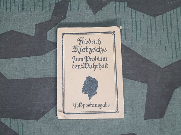 Small Friedrich Nietzsche Wehrmacht Feldpostausgabe Book