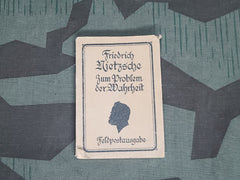 Small Friedrich Nietzsche Wehrmacht Feldpostausgabe Book