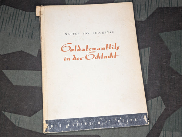 Soldatenantlitz in der Schlacht Candid Soldiers Photos Book