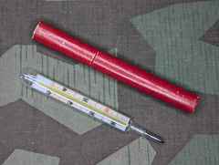 German Thermometer in Cardboard Tube 1941 (as-is)