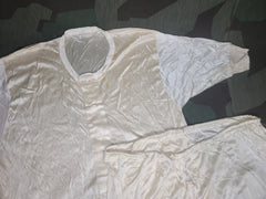 German Undershirt and Boxer Shorts Set (Soft Artificial Silk)