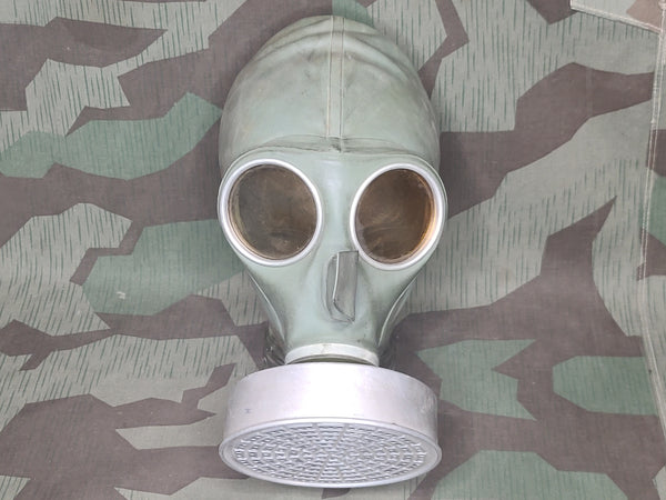 Volksgasmaske Luftschutz Gas Mask Hood Type