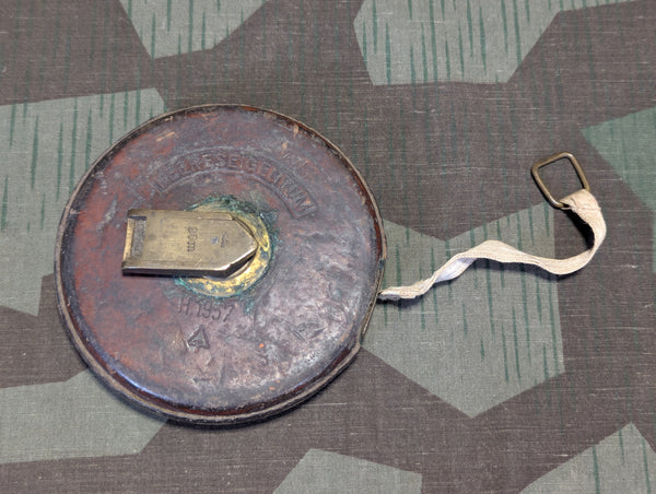 WWII German Wehrmacht 20M Tape Measure Heereseigentum