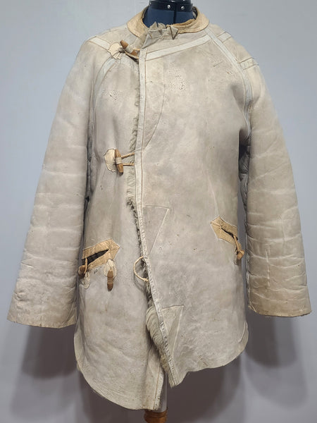 German Winter Lamb Coat G.I. Used