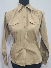 WWII Khaki Women's WAC / Army Nurse Uniform Blouse Shirt