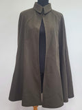WWII OD Army Nurse Women's Uniform Cape (Large)