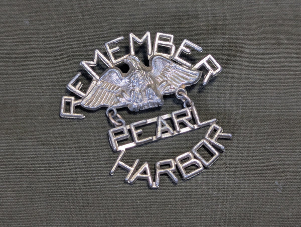 Remember Pearl Harbor Eagle Pin
