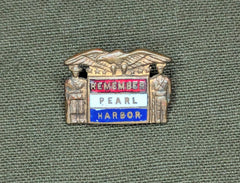 Small Remember Pearl Harbor Pin