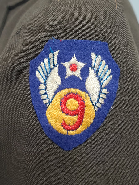 WWII Theater Made US 9th Air Force Patch 