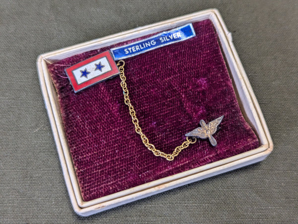 Army Air Corps In Service Chain Pin in Box