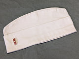 WWII US Khaki Garrison Cap Hat Named to Woman WAC Warrant Officer
