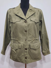 WWII US M43 Women's Uniform Jacket Size 10R WAC Army Nurse