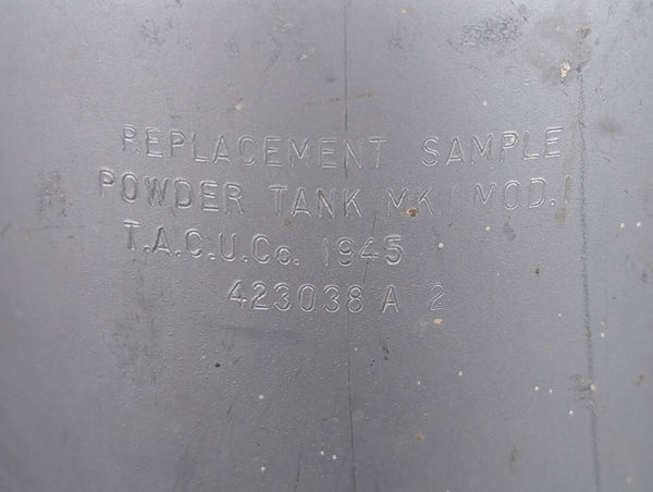 US Navy Replacement Sample Powder Tank