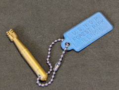 Torpedo Pendent Keychain USNOP Forest Park, IL