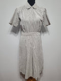 WWII US Navy WAVES Seersucker Women's Working Uniform Dress