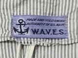 Navy WAVES Seersucker Jacket <br> (36" Bust)