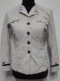 WWII US Navy WAVES Women's Seersucker Supply Officer's Uniform Jacket