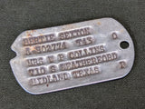 Bertie Sexton WAC Dogtag (Aviation Cadet)